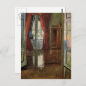Egon Schiele - Blick in die Wohnung Leopold Postkarte (Vorne/Hinten)