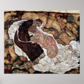 Egon Schiele Death and the Maiden Poster (Vorne)