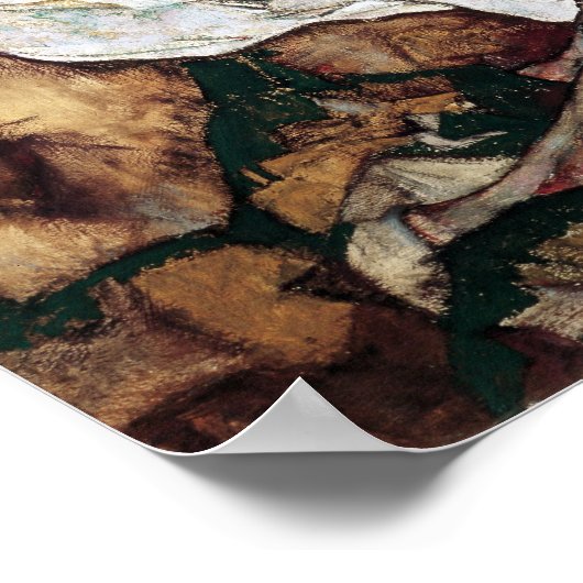 Egon Schiele Death and the Maiden Poster (Ecke)