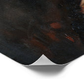 Egon Schiele Der Lyriker Poster (Ecke)