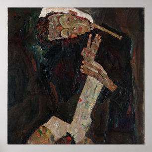 Egon Schiele Der Lyriker Poster