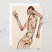 Egon Schiele - Der Tänzer Ankündigung (Vorne/Hinten)