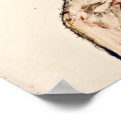 Egon Schiele - Der Tänzer Poster (Ecke)