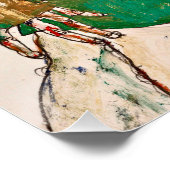 Egon Schiele - Einsatz Poster (Ecke)