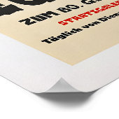 Egon Schiele Exhibition Poster 1970 Vintage Art (Ecke)