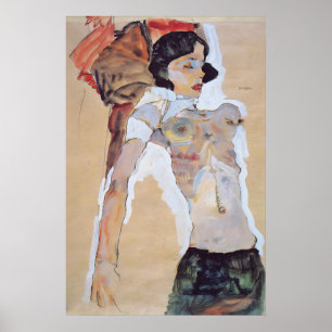 Egon Schiele Expressionismus Kunst Druck Vintage Z Poster