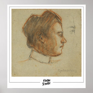 Egon Schiele Feine Kunst #633-2 Poster