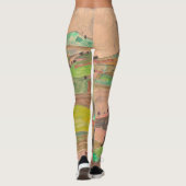 Egon Schiele - Feldlandschaft Leggings (Rückseite)