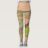 Egon Schiele - Feldlandschaft Leggings (Vorderseite)