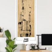 Egon Schiele Fine Art #175 Poster (Heimbüro)