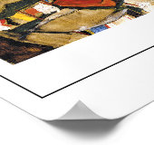 Egon Schiele Fine Art #195-2 Poster (Ecke)