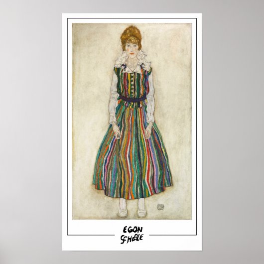 Egon Schiele Fine Art #201-2 Poster (Vorne)