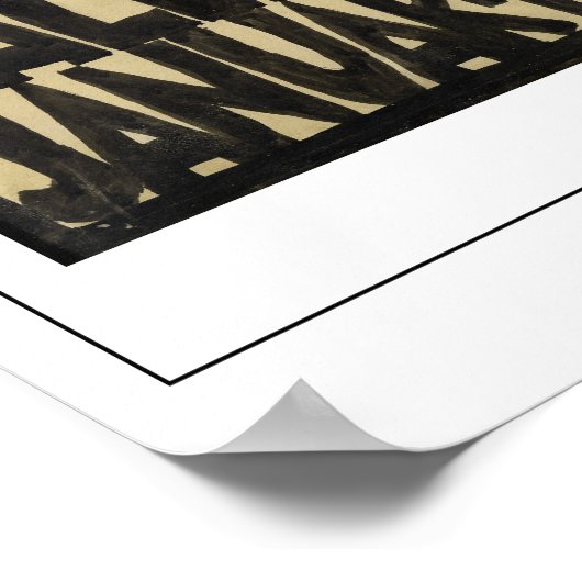 Egon Schiele Fine Art #231-2 Poster (Ecke)