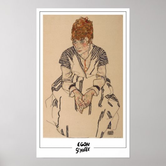 Egon Schiele Fine Art #234 Poster (Vorne)