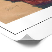 Egon Schiele Fine Art #289-2 Poster (Ecke)