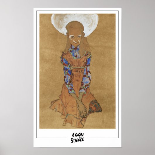 Egon Schiele Fine Art #306 Poster (Vorne)