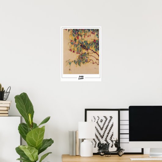 Egon Schiele Fine Art #522-2 Poster (Heimbüro)