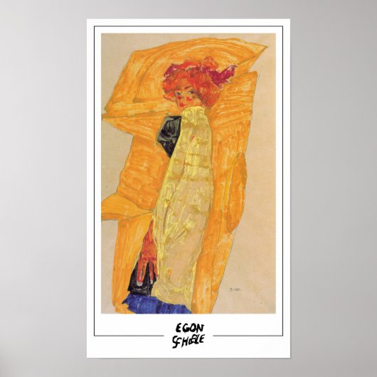Egon Schiele Fine Art #550-2 Poster (Vorne)