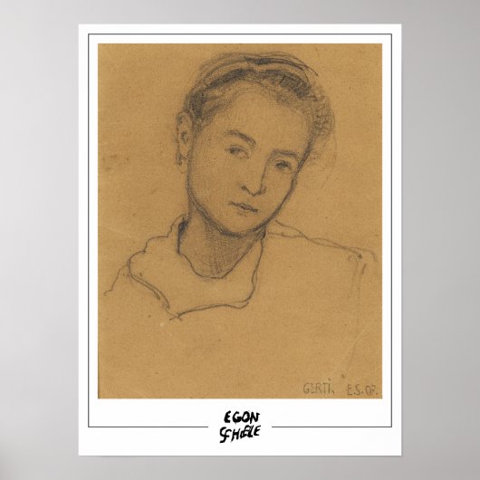 Egon Schiele Fine Art #565-2 Poster (Vorne)