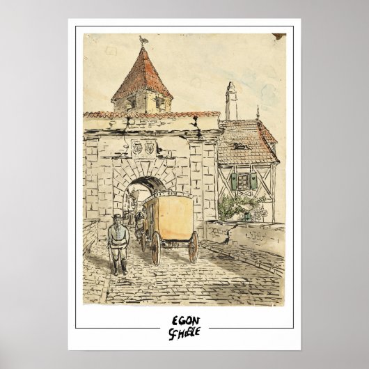 Egon Schiele Fine Art #628 Poster (Vorne)