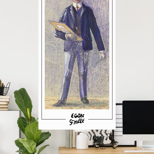 Egon Schiele Fine Art #644 Poster (Heimbüro)