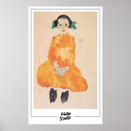 Egon Schiele Fine Art #78-2 Poster (Vorne)