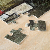 Egon Schiele - Halbmond der Häuser II Puzzle (Seite)