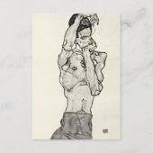 Egon Schiele II. Begleitkarte (Vorderseite)