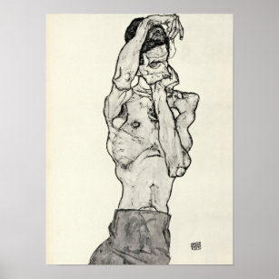 Egon Schiele - II Poster