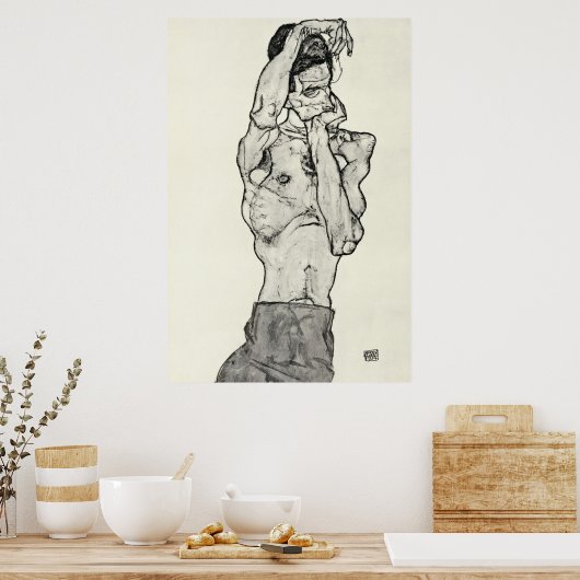 Egon Schiele - II Poster (Küche)