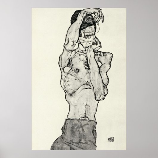Egon Schiele - II Poster (Vorne)
