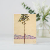 Egon Schiele - Kastanienbaum am Bodensee Postkarte (Stehend Vorderseite)