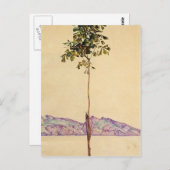 Egon Schiele - Kastanienbaum am Bodensee Postkarte (Vorne/Hinten)