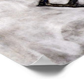 Egon Schiele - Kleinbaum im Spätherbst Poster (Ecke)