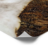 Egon Schiele kleiner Baum im Späten Herbst Poster (Ecke)