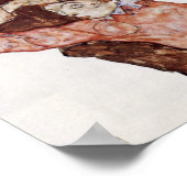 Egon Schiele - Liebhaber Poster (Ecke)