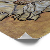 Egon Schiele - Lügerin Poster (Ecke)