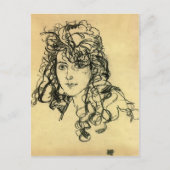 Egon Schiele - Madame Sohn Postkarte (Vorderseite)