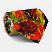 Egon Schiele Malerei, Feld der Blume Krawatte (Gerollt)