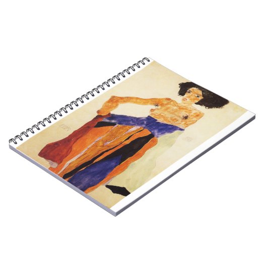 Egon Schiele - Moa Notizblock (Linke Seite)