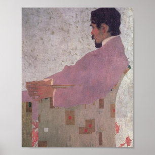 Egon Schiele Portrait des Malers Anton Peschka Poster