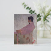 Egon Schiele-Portrait des Malers Anton Peschka Postkarte (Stehend Vorderseite)