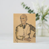 Egon Schiele - Portrait von Dr. Viktor Ritter Baue Postkarte (Stehend Vorderseite)