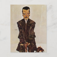 Egon Schiele - Portrait von Herausgeber Eduard Kos