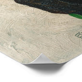 Egon Schiele Portrait von Wally Neuzil Poster (Ecke)