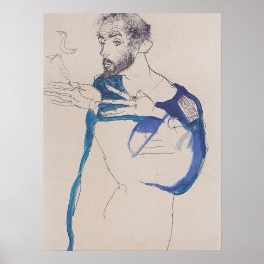 Egon Schiele Poster (Vorne)