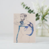 Egon Schiele Postkarte (Stehend Vorderseite)