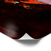 Egon Schiele - Rand der Stadt Poster (Ecke)