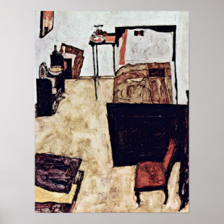 Egon Schiele - Schiele lebt in Neulengbach Poster