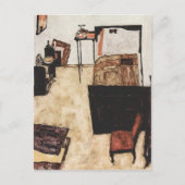 Egon Schiele - Schieles Zimmer in Neulengbach Postkarte (Vorderseite)